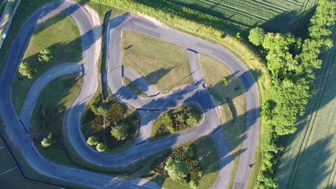 Mou Gokart track viewed from the air