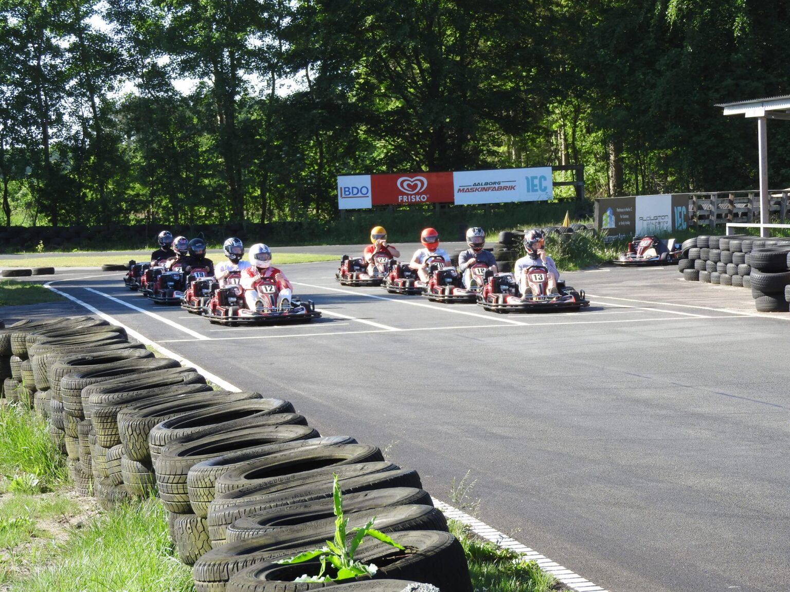Gokart racing på Mou Gokart